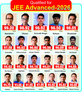 हिम अकादमी के 25 विद्यार्थियों ने जेईई एडवांस्ड 2026 के लिए किया क्वालीफाई